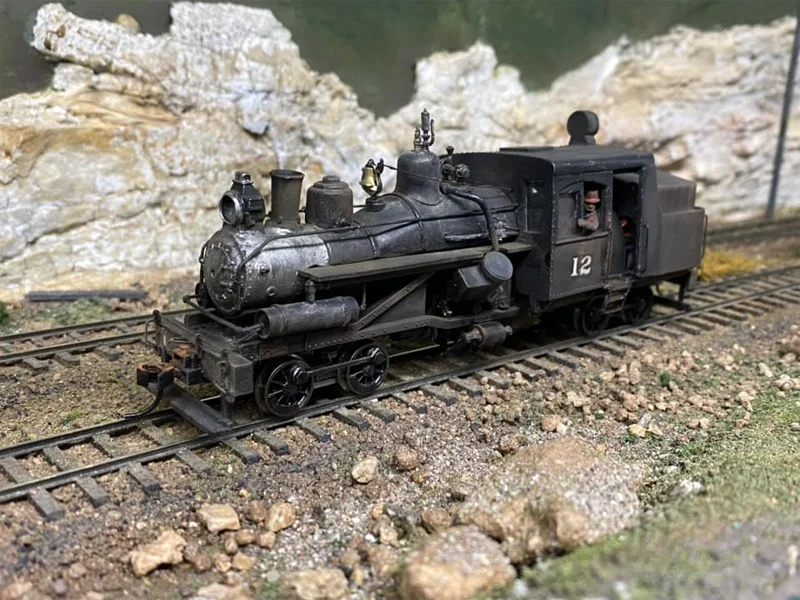 03) Ho scale 1/87 train track model railway track can be powered nickel silver narrow gauge curved track turnout track model
