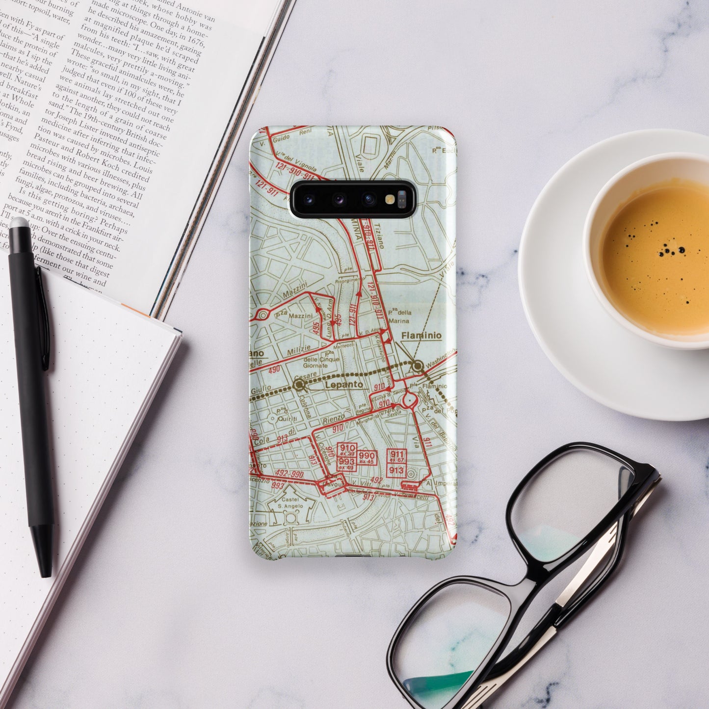 09) Pianta di Roma, 1980 - Snap case for Samsung®