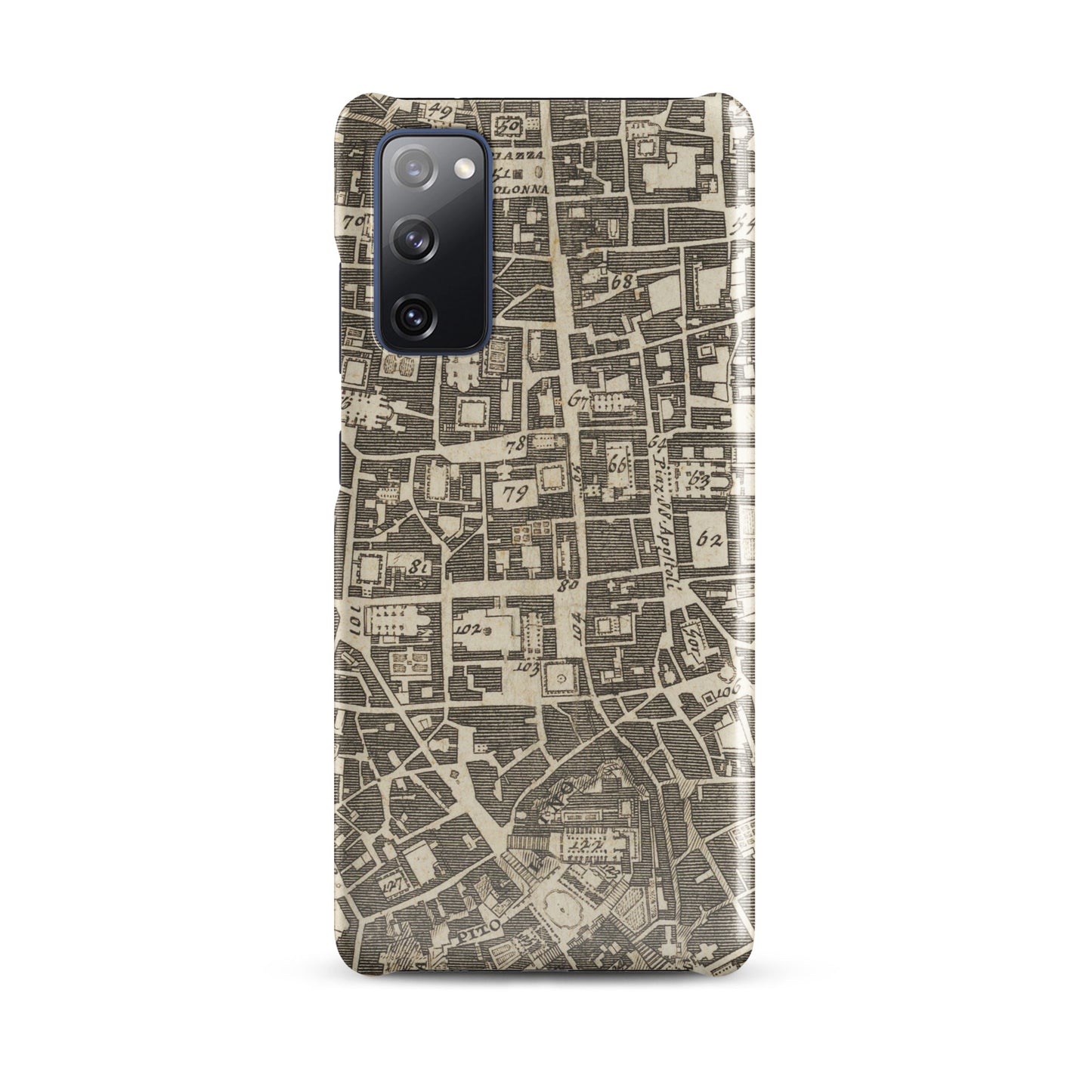 09) Pianta di Roma del Nolli - Snap case for Samsung®