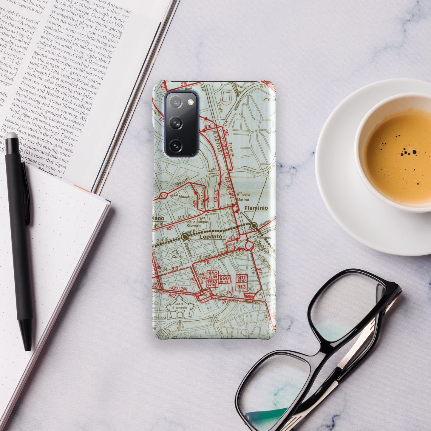 09) Pianta di Roma, 1980 - Snap case for Samsung®