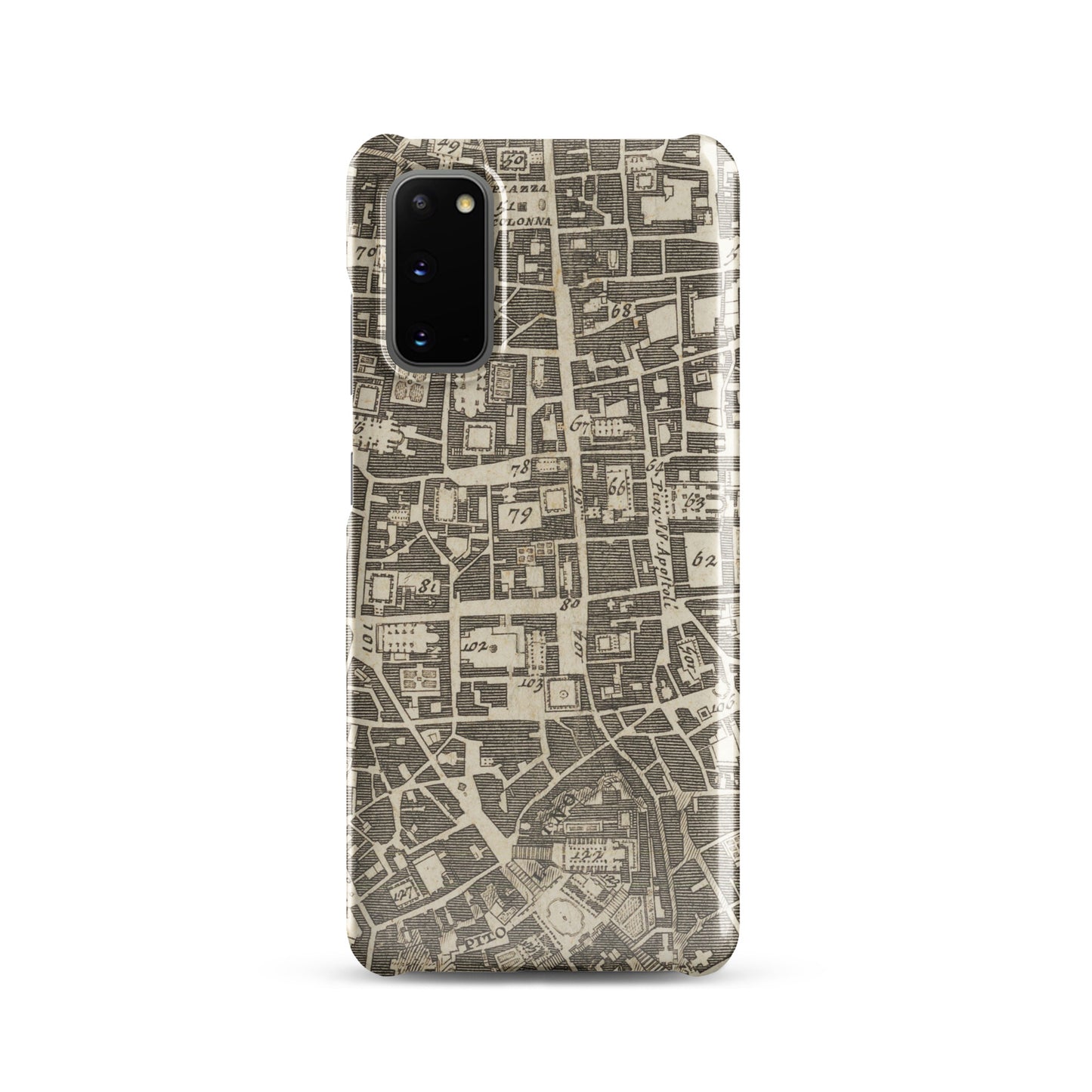 09) Pianta di Roma del Nolli - Snap case for Samsung®