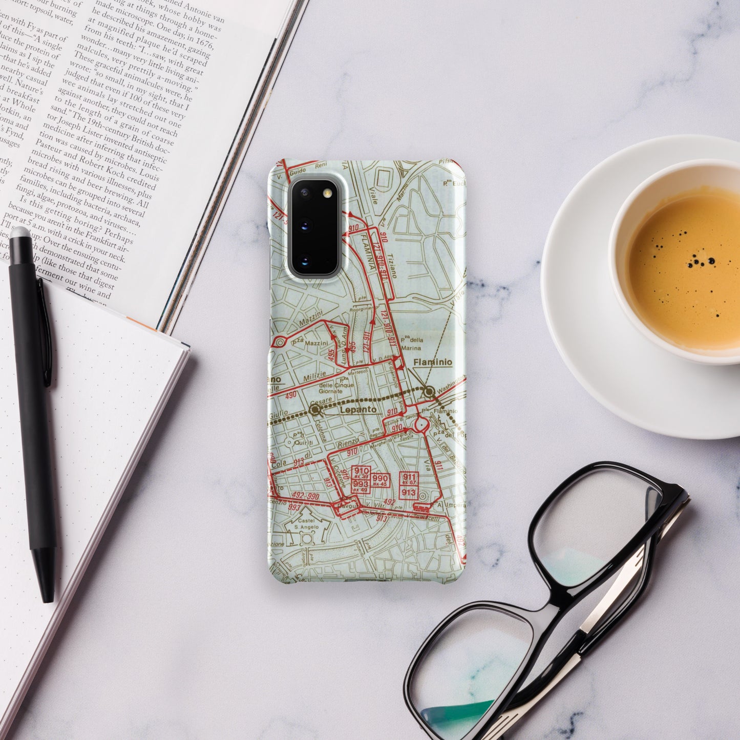 09) Pianta di Roma, 1980 - Snap case for Samsung®