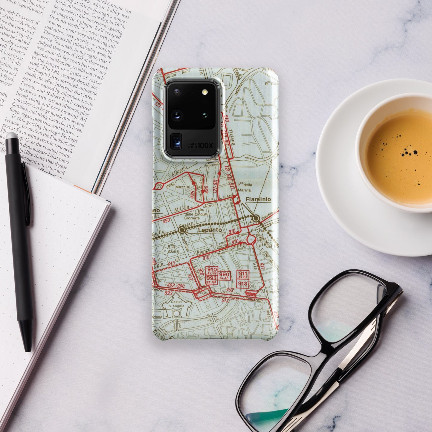 09) Pianta di Roma, 1980 - Snap case for Samsung®