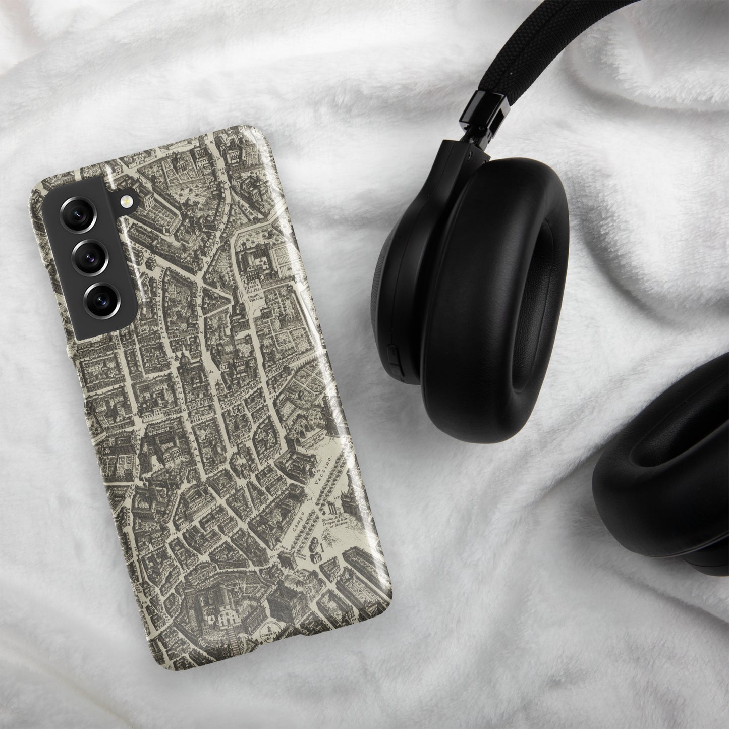09) Pianta di Roma, Giovanni Battista Falda - Snap case for Samsung®