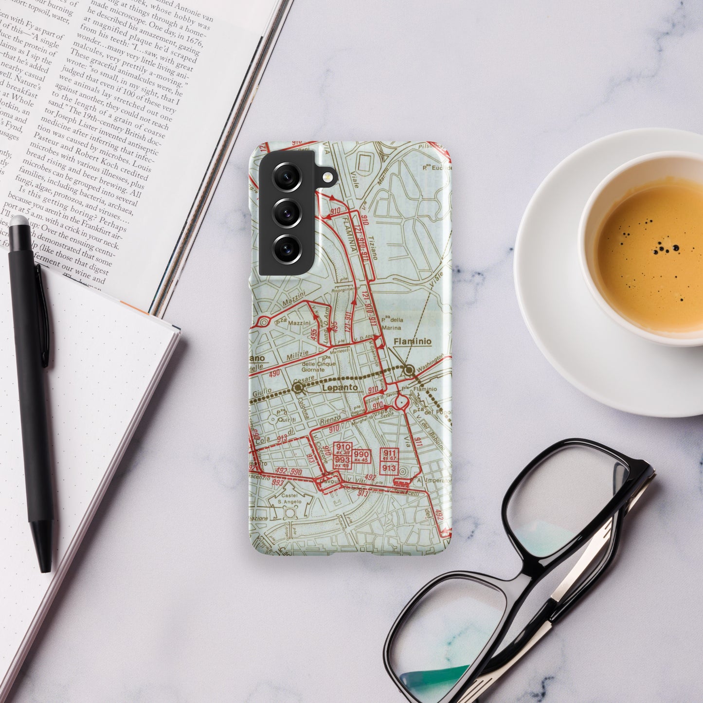 09) Pianta di Roma, 1980 - Snap case for Samsung®