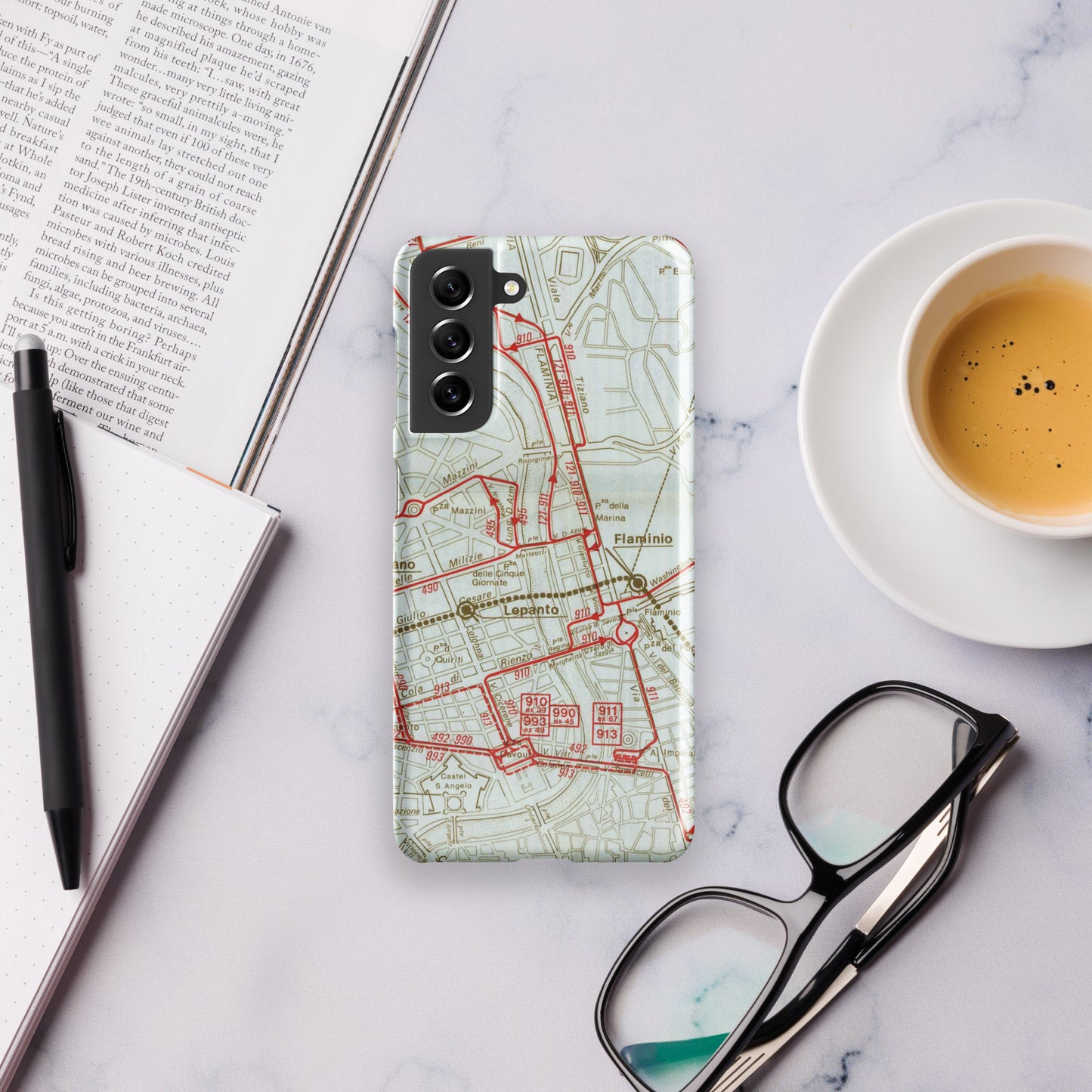 09) Pianta di Roma, 1980 - Snap case for Samsung®
