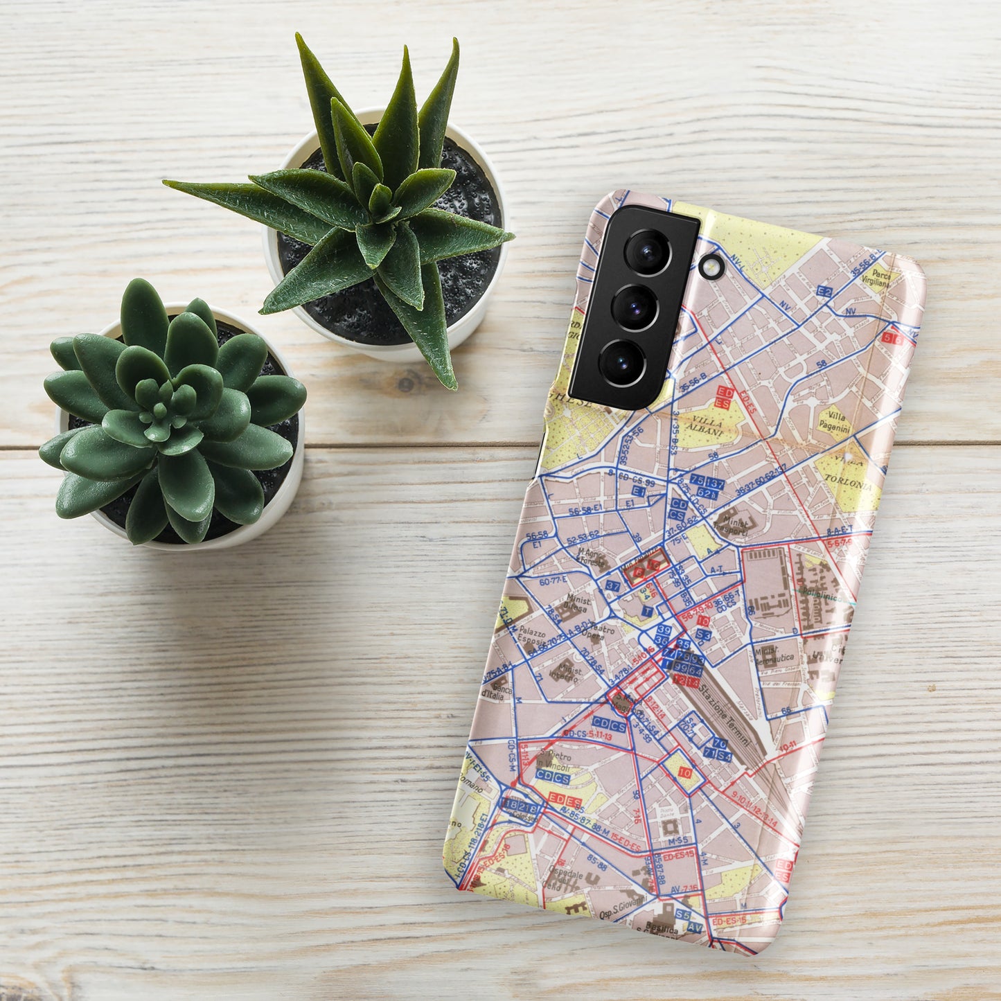 09) Pianta di Roma, 1960 - snap case for Samsung®