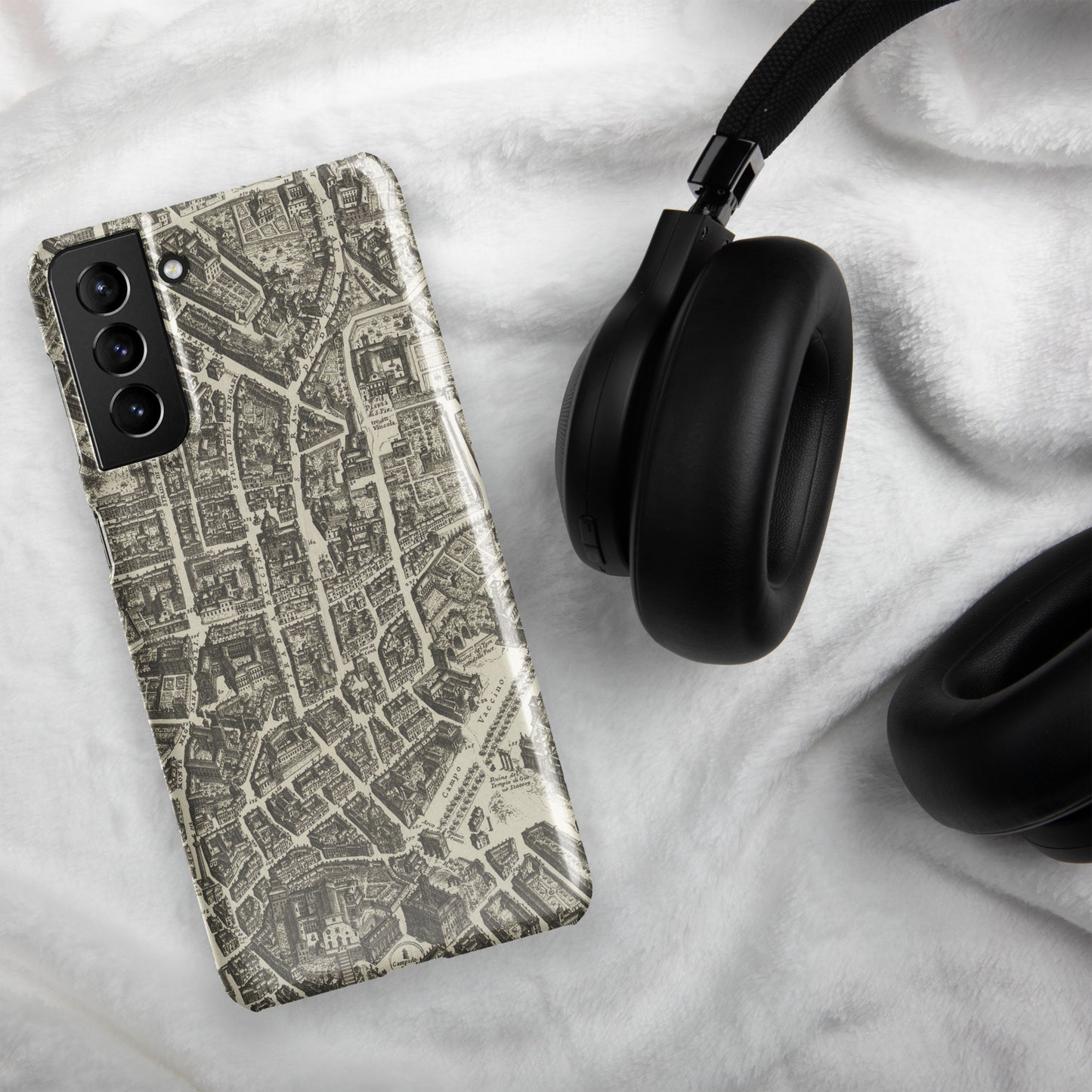 09) Pianta di Roma, Giovanni Battista Falda - Snap case for Samsung®