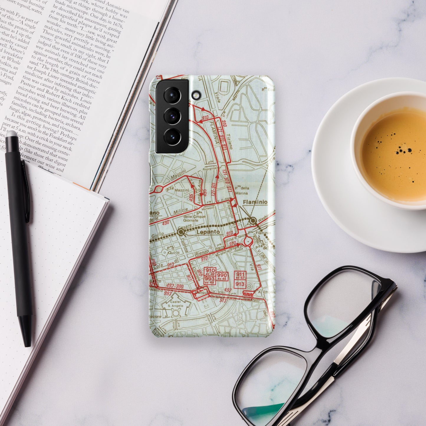 09) Pianta di Roma, 1980 - Snap case for Samsung®