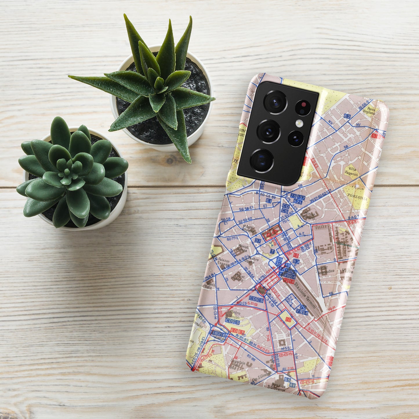 09) Pianta di Roma, 1960 - snap case for Samsung®