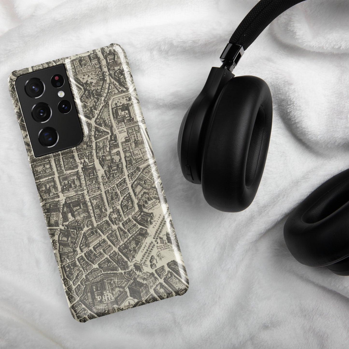 09) Pianta di Roma, Giovanni Battista Falda - Snap case for Samsung®