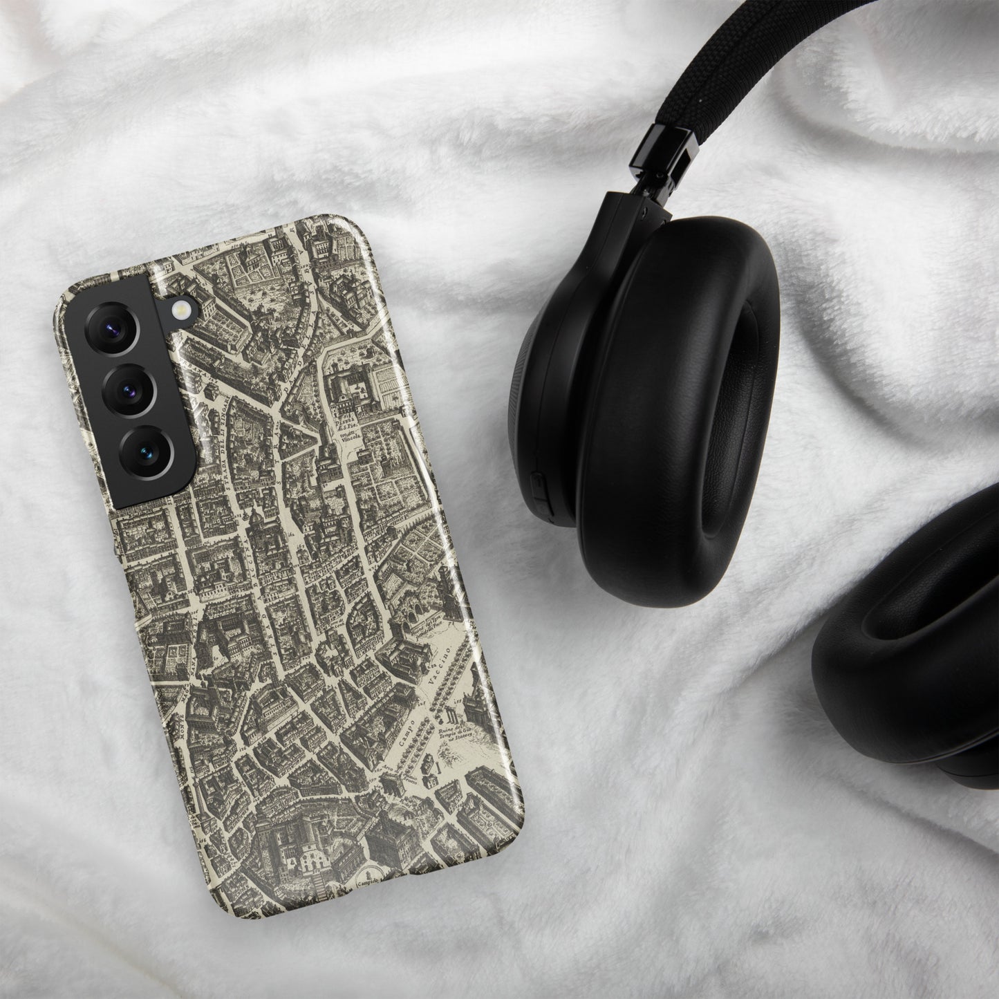 09) Pianta di Roma, Giovanni Battista Falda - Snap case for Samsung®