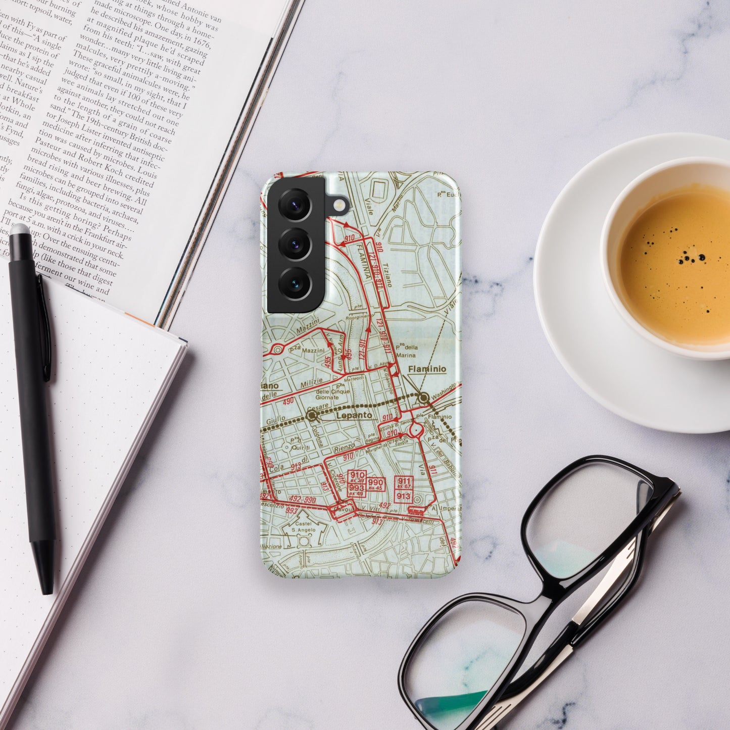 09) Pianta di Roma, 1980 - Snap case for Samsung®