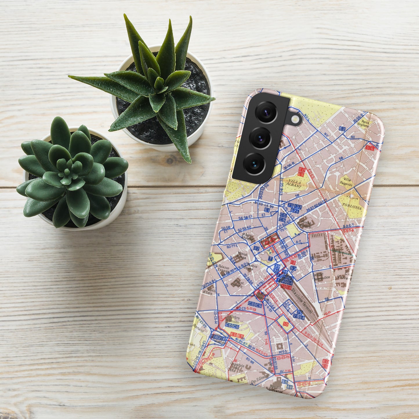 09) Pianta di Roma, 1960 - snap case for Samsung®