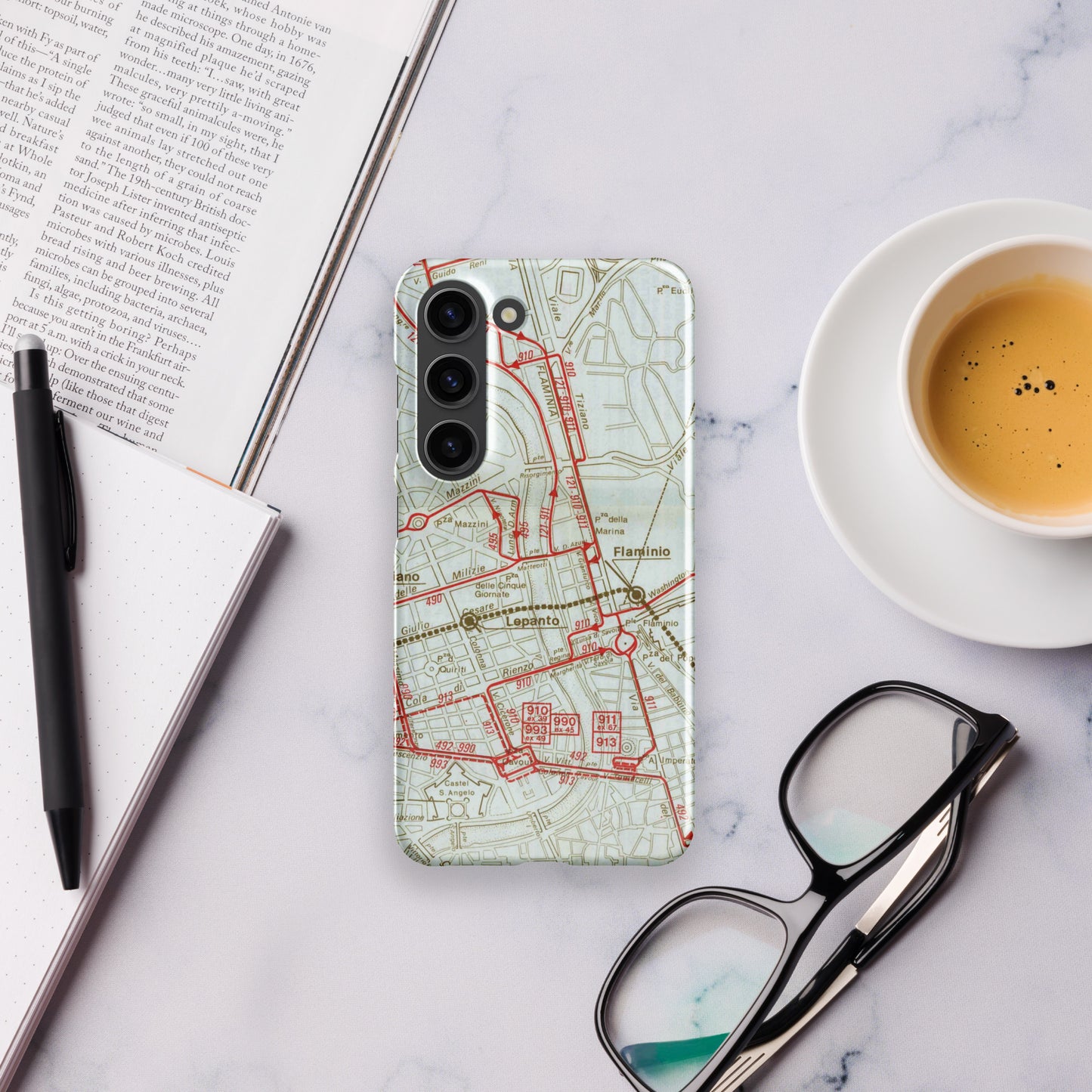 09) Pianta di Roma, 1980 - Snap case for Samsung®