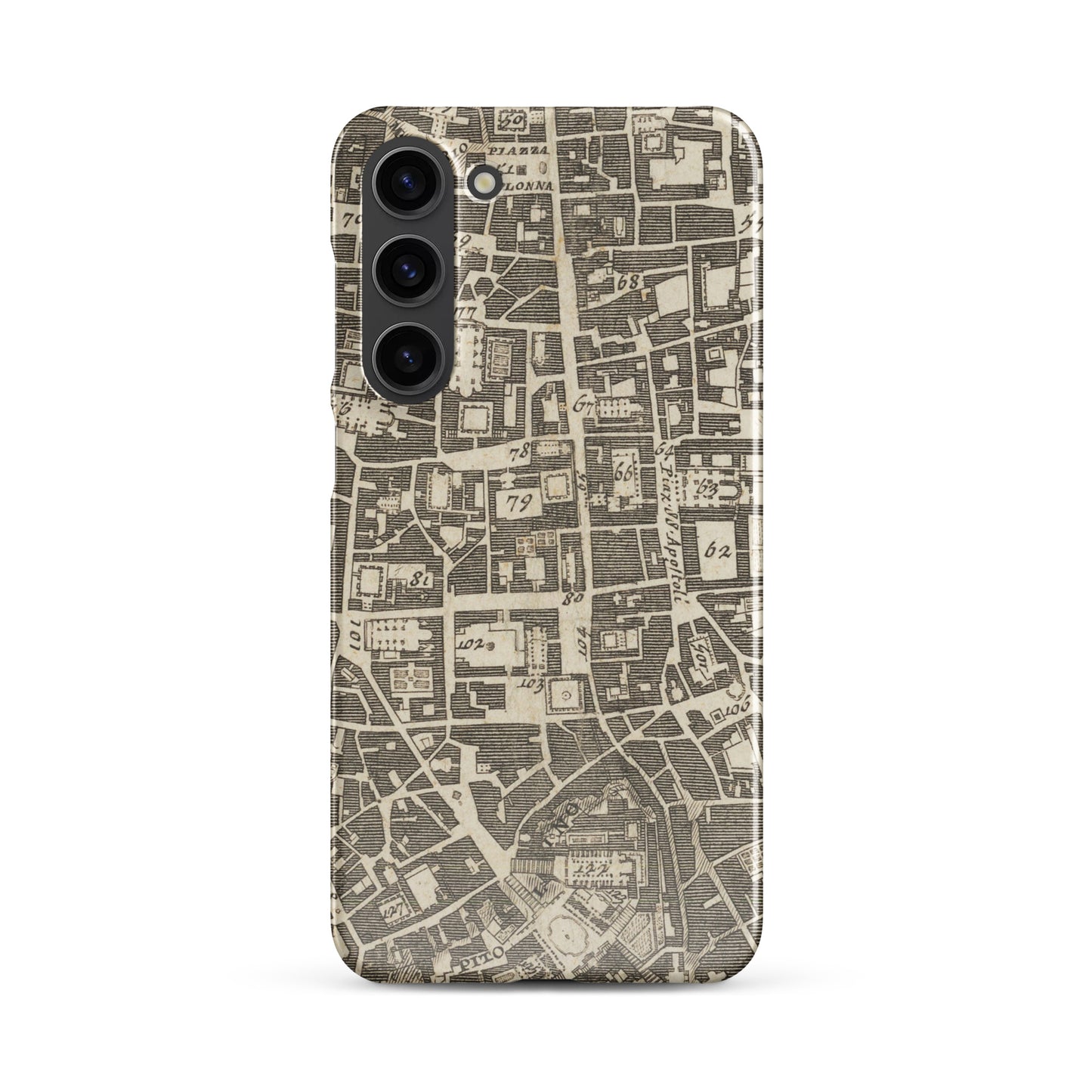 09) Pianta di Roma del Nolli - Snap case for Samsung®