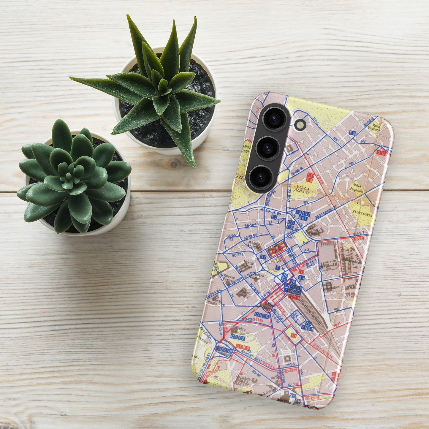 09) Pianta di Roma, 1960 - snap case for Samsung®
