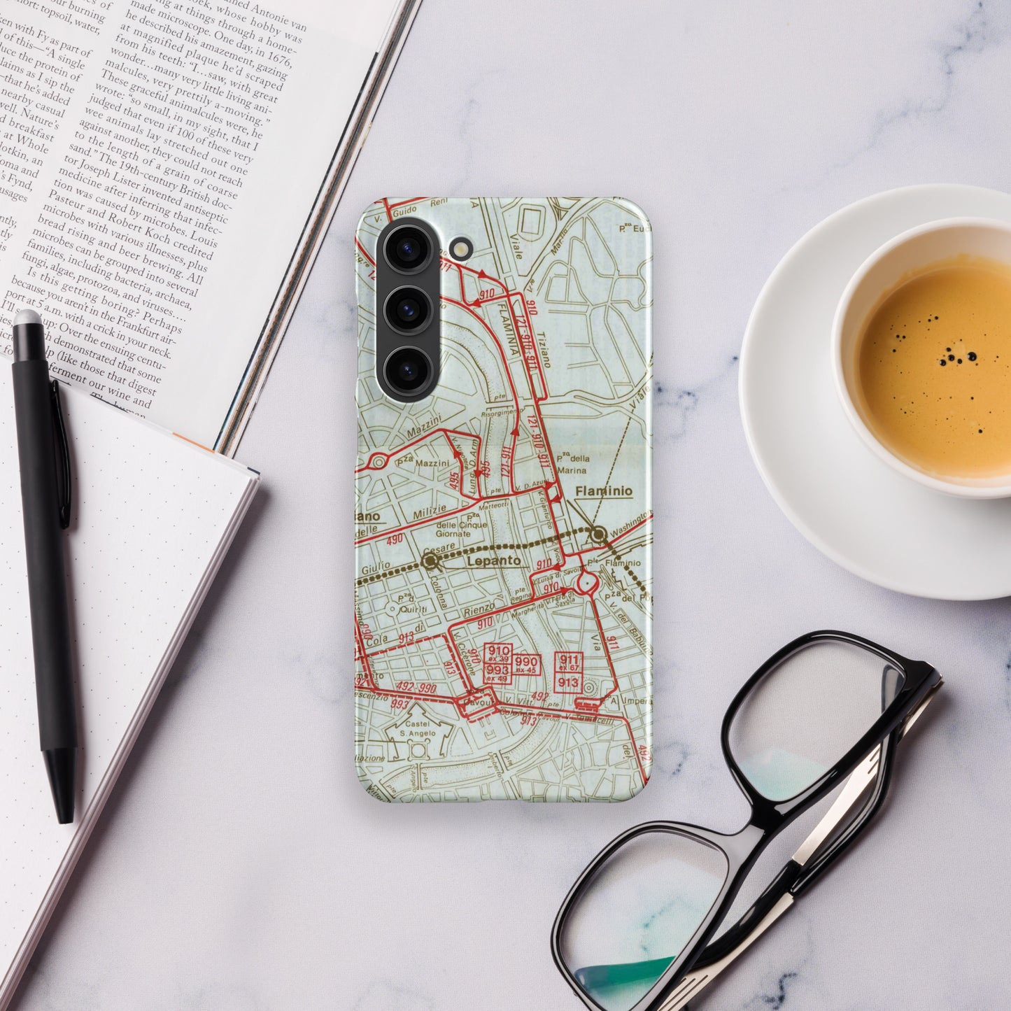 09) Pianta di Roma, 1980 - Snap case for Samsung®