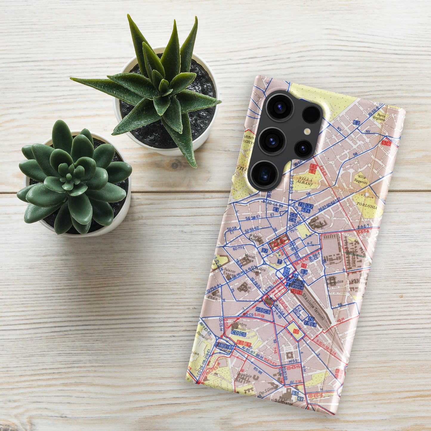 09) Pianta di Roma, 1960 - snap case for Samsung®