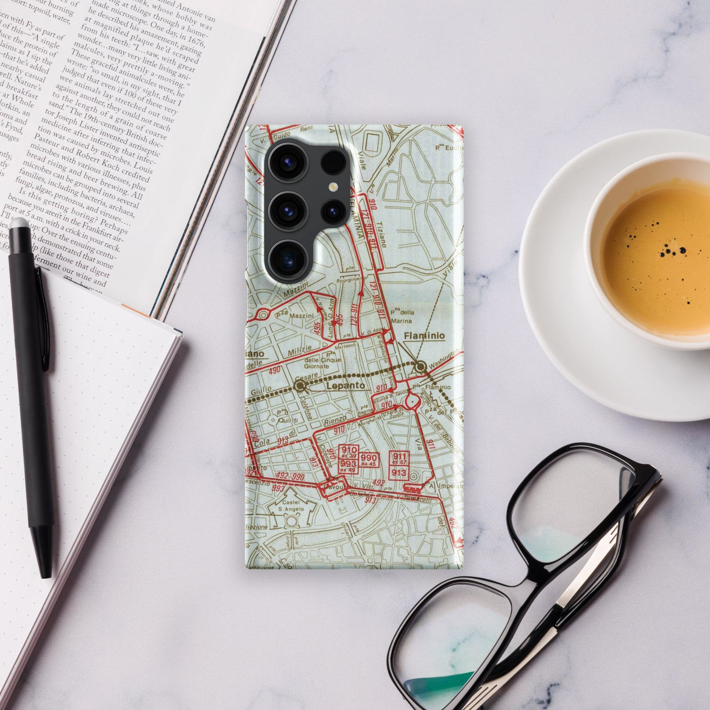 09) Pianta di Roma, 1980 - Snap case for Samsung®