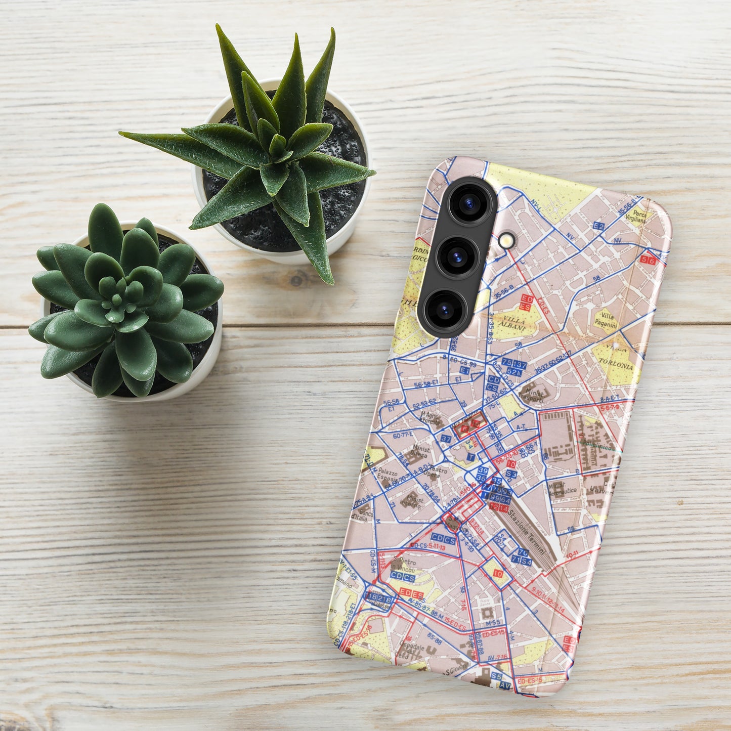 09) Pianta di Roma, 1960 - snap case for Samsung®