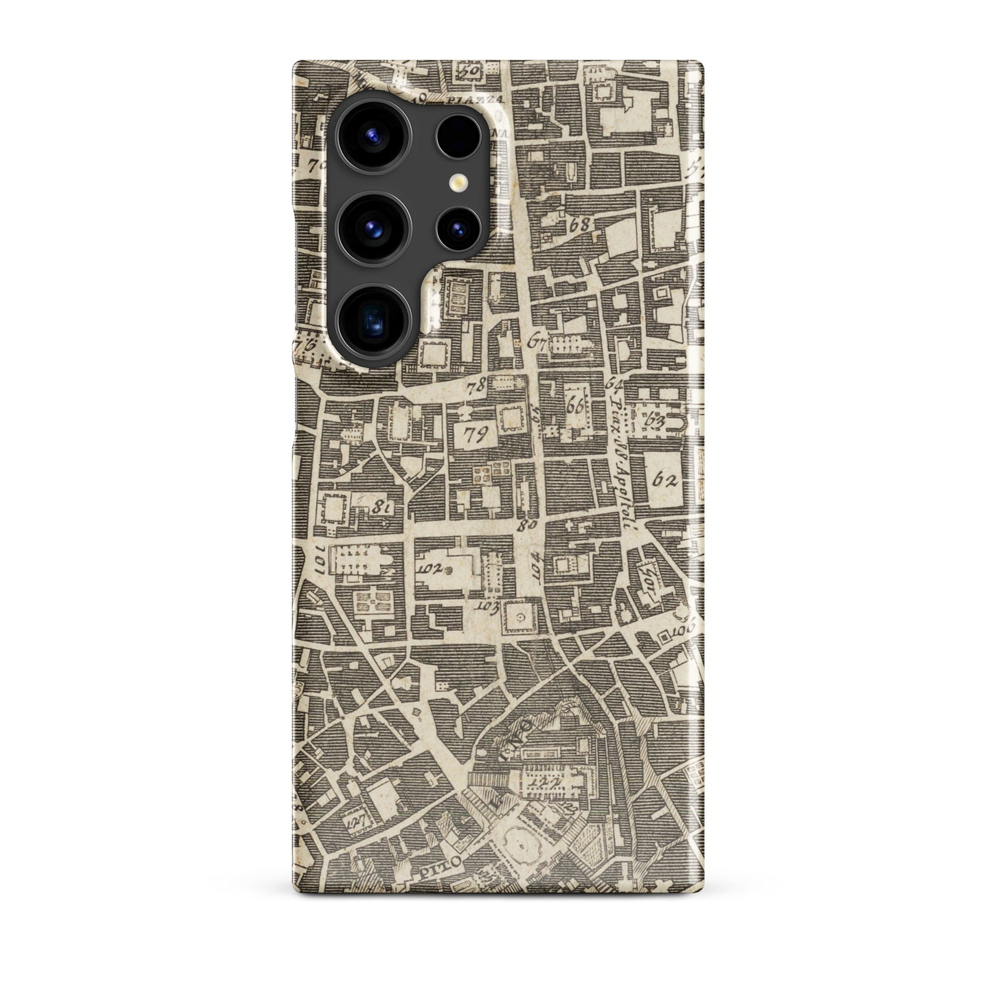 09) Pianta di Roma del Nolli - Snap case for Samsung®