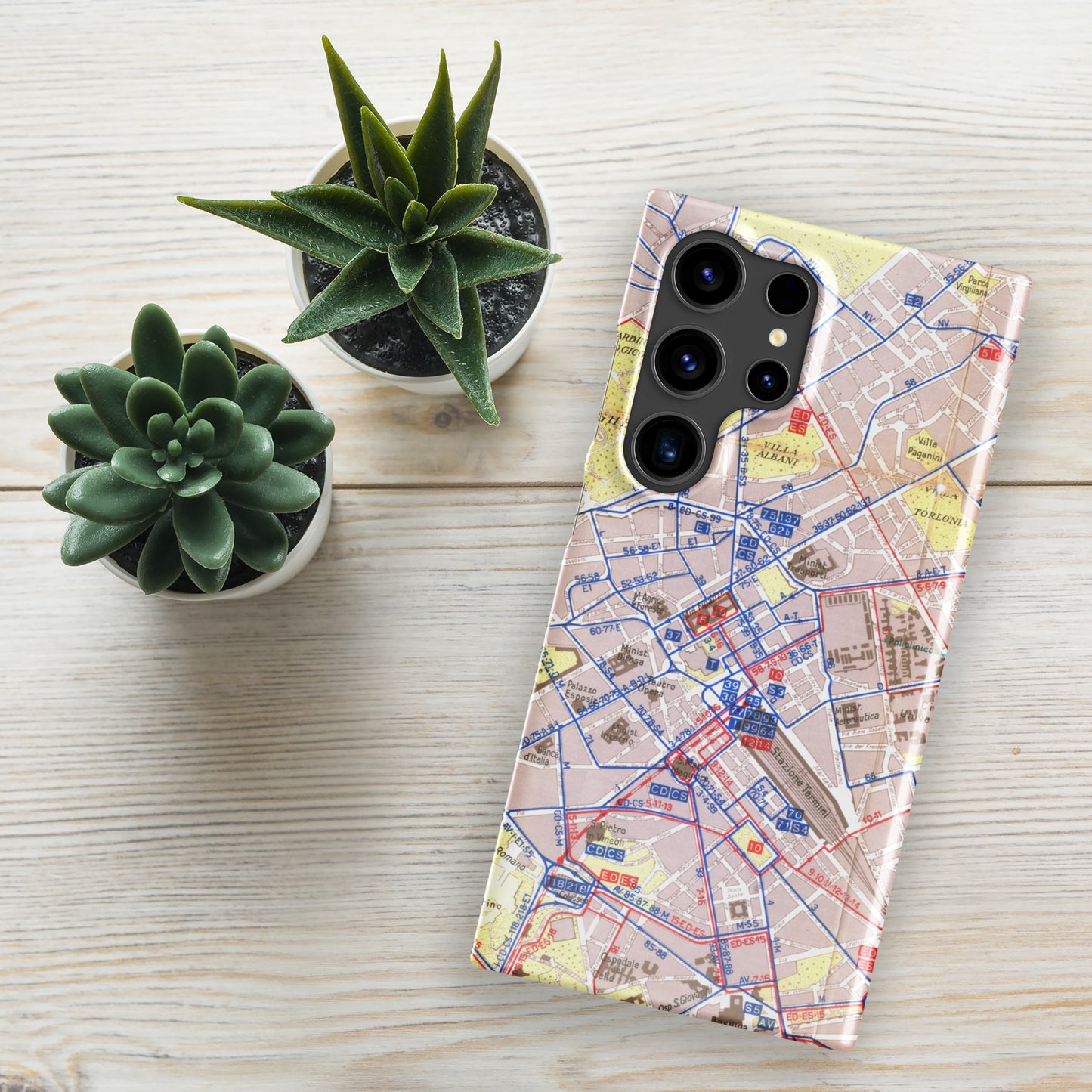 09) Pianta di Roma, 1960 - snap case for Samsung®