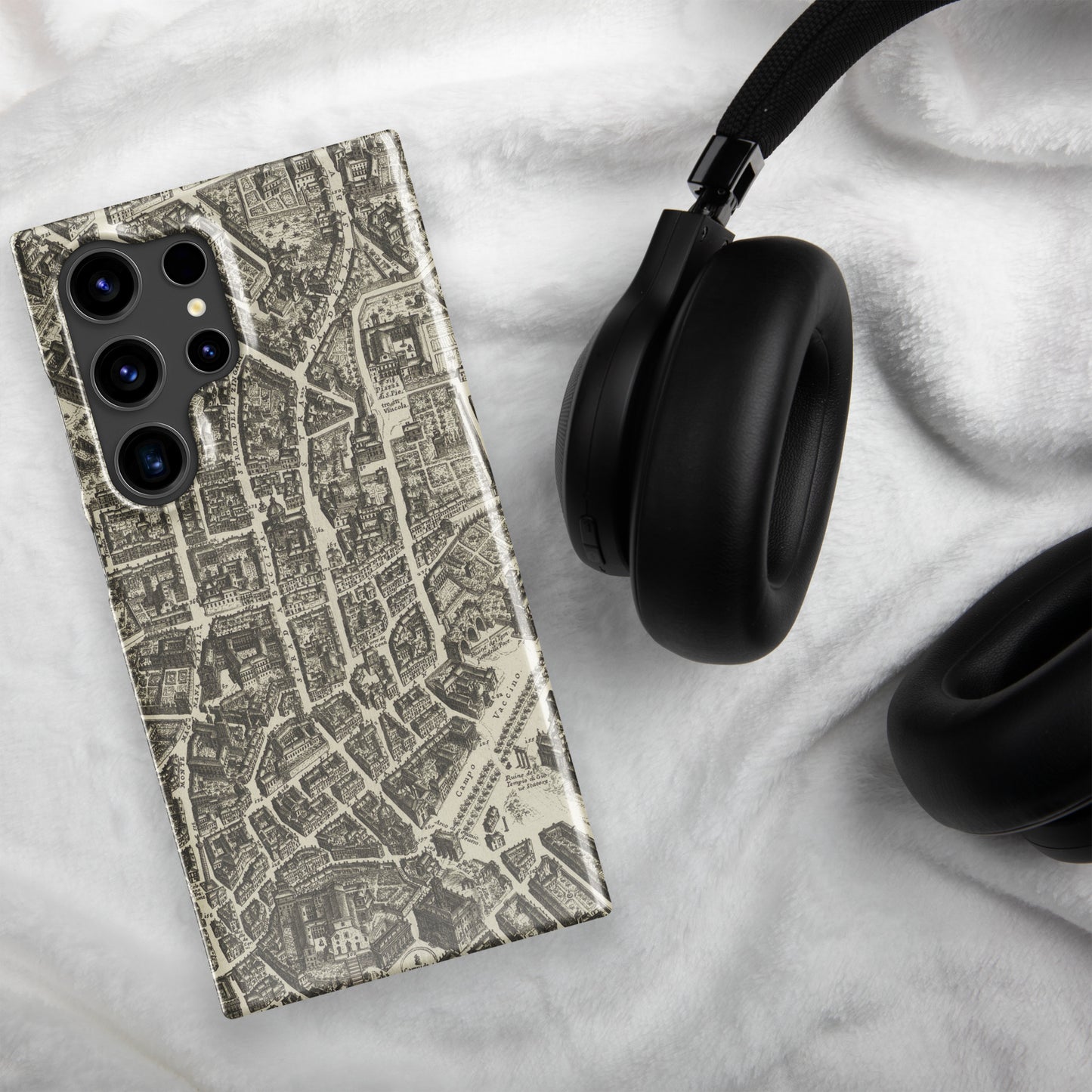 09) Pianta di Roma, Giovanni Battista Falda - Snap case for Samsung®