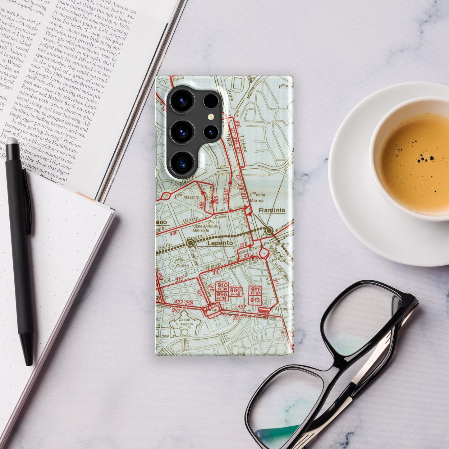 09) Pianta di Roma, 1980 - Snap case for Samsung®
