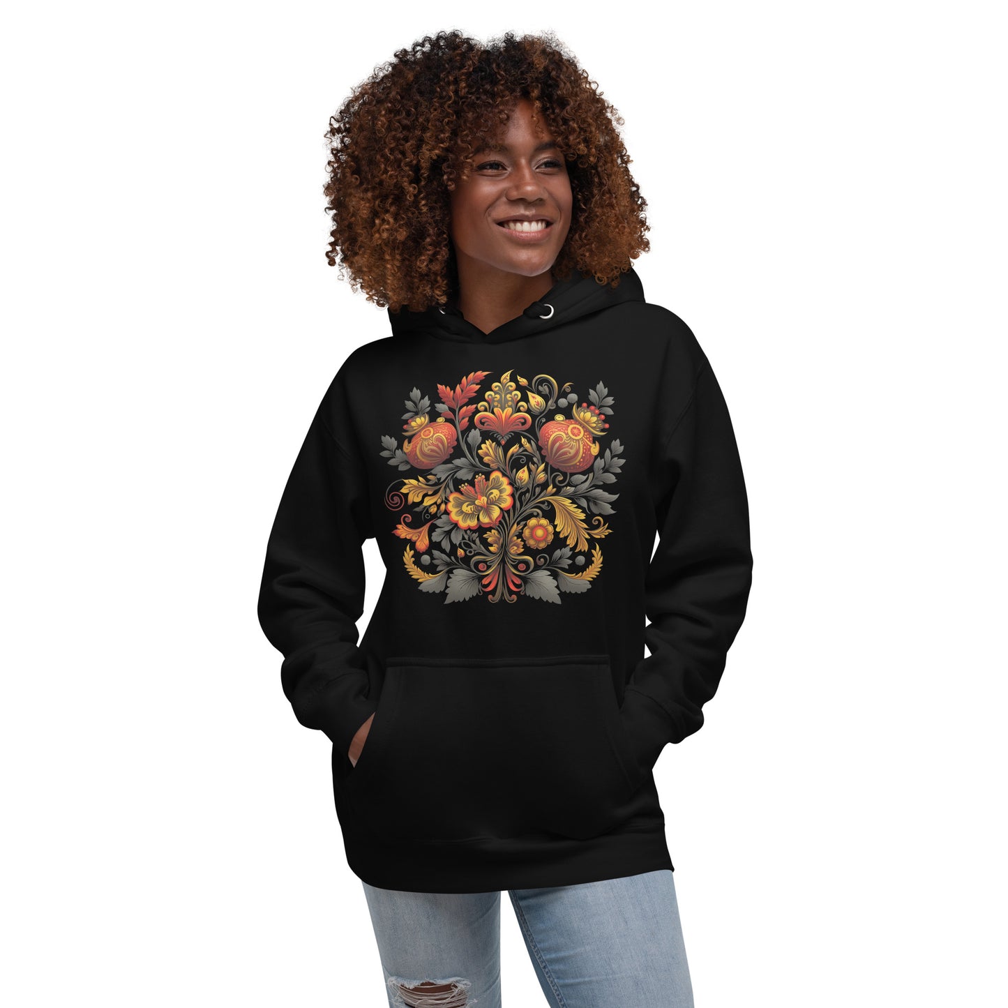 04) Khokhloma Unisex Hoodie
