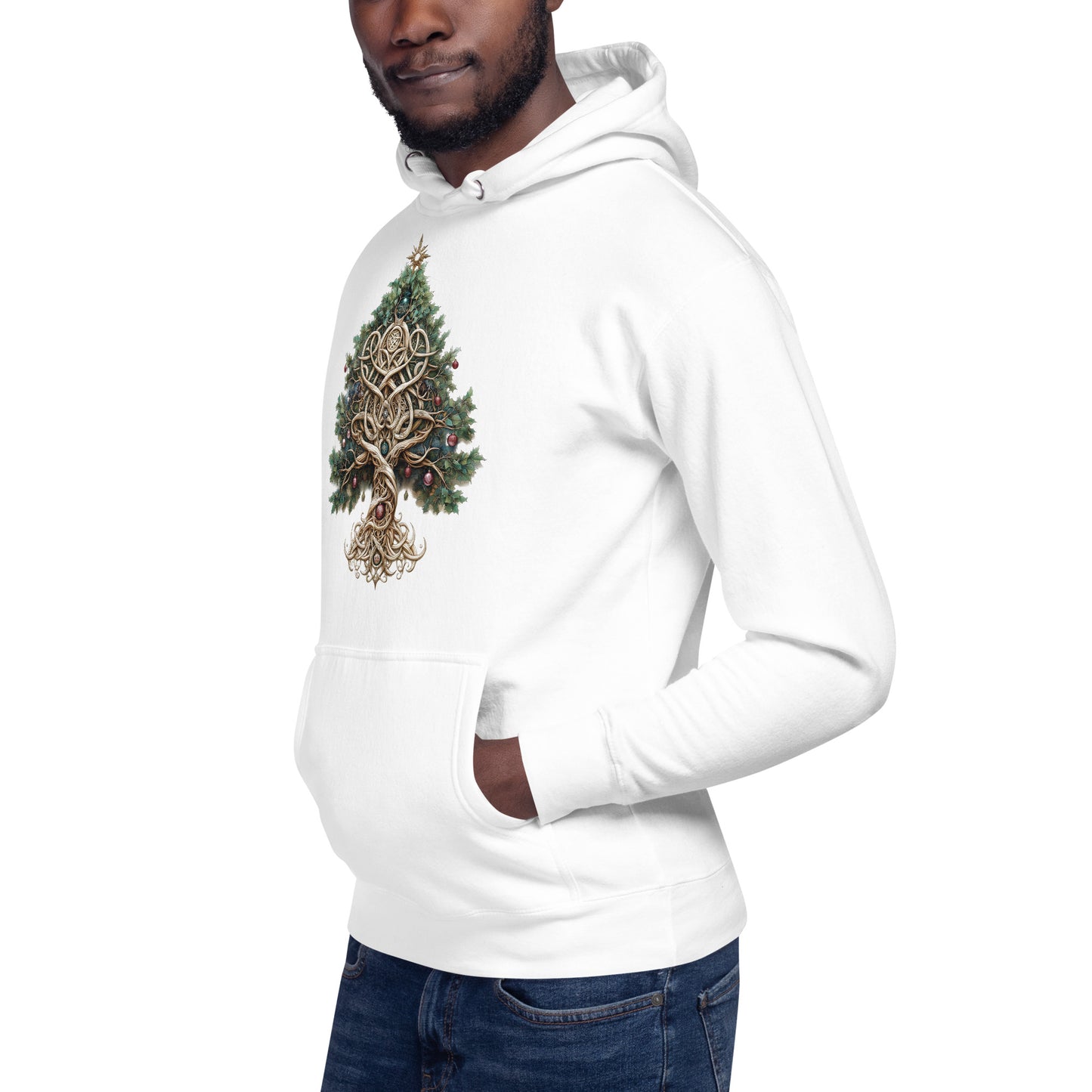 04) Christmas Yggdrasil Unisex Hoodie