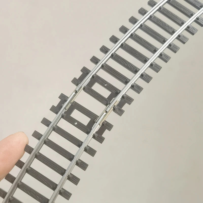 203) Ho scale 1/87 train track model railway track can be powered nickel silver narrow gauge curved track turnout track model