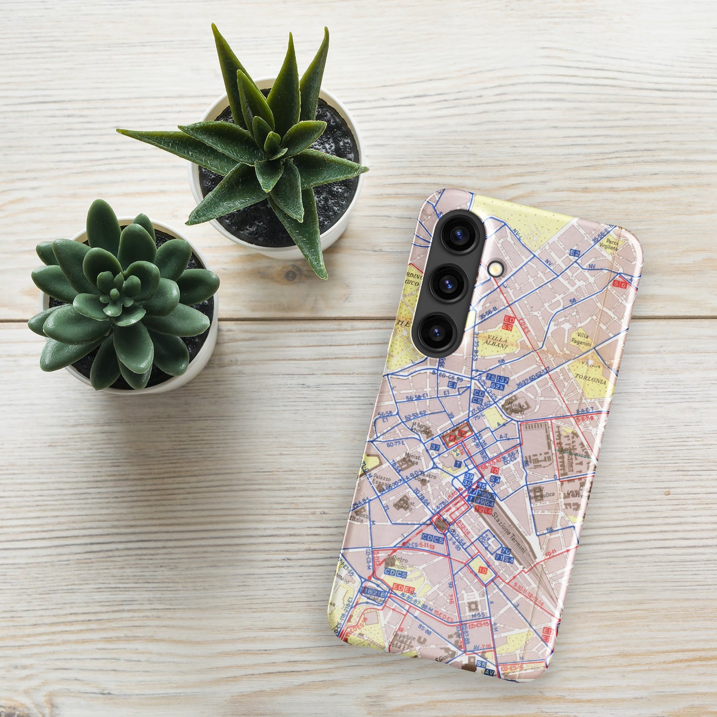09) Pianta di Roma, 1960 - snap case for Samsung®